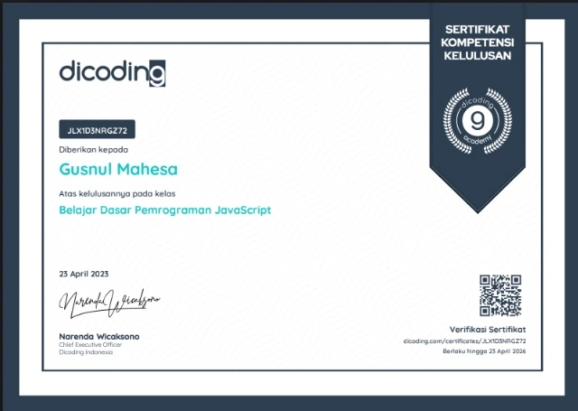 Credential achievement